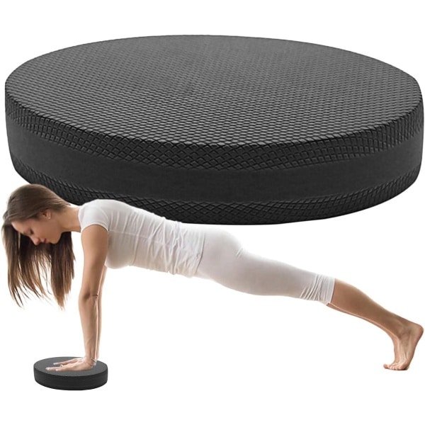 Ovale schuimrubberen balanskussens | Stabiliteitstrainer | Oefenkussen | Pilates-balanskussens ovaal | Balance Board Trainer voor Dansen, Pilates, Krachttraining, 6 cm dik