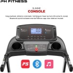 PH Fitness Loopband PRO-190 - Muziek - Elektrische Hardloopband met 2.5PK Motor - 18 km/u - 15% Automatische Helling - Bluetooth - 130KG - LCD - Opvouwbaar - Wandelband - FitShow App - 12 Programma's