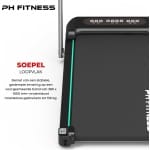 PH Fitness Loopband WP-400 - Stille Wandelband - Opvouwbare Treadmill voor Thuis - 1.5PK Motor - Bluetooth App - 130KG - 12 Programma's - Afstandsbediening - Veiligheidssleutel