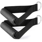 Robuuste handgrepen voor weerstandsbanden: ABS-kernontwerp, kabelmachinebevestiging voor maximale krachttraining