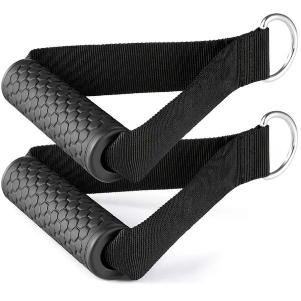 Robuuste handgrepen voor weerstandsbanden: ABS-kernontwerp, kabelmachinebevestiging voor maximale krachttraining