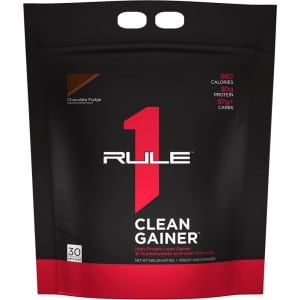 Rule1 R1 Clean Gainer (9,6lbs) Chocolate Fudge - Gewichtstoename - Zonder Creatine
