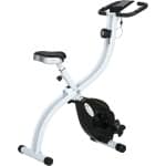 SPORTNOW-Magnetische hometrainer-staal-97x43x110cm-wit