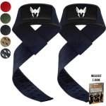 Thor Athletics Lifting Straps - Extra Grip - Krachttraining Accessoires - Powerlifting Straps - Deadlift Straps - Viking Blue - Inclusief E-Book