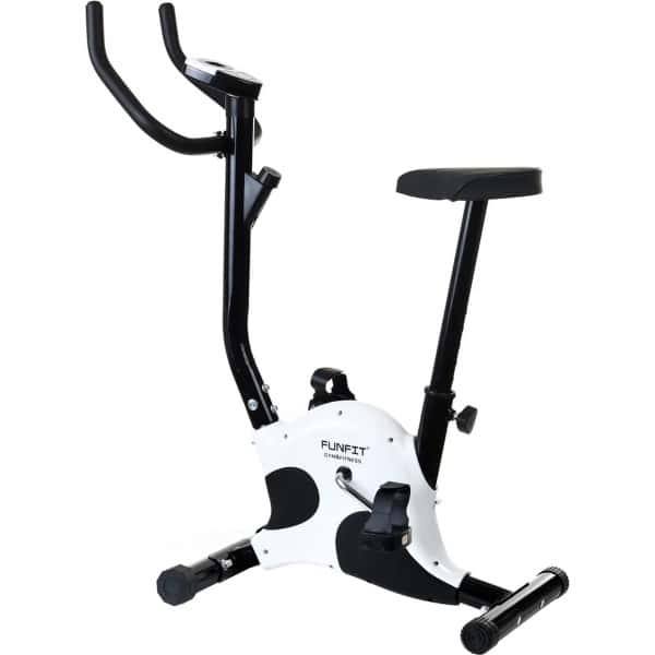 Viking Sports - Hometrainer fiets - mechanisch - tot 120 kg - zwart, wit