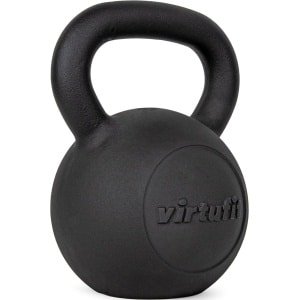 VirtuFit Kettlebell Pro - Kettle Bell - Gietijzer - 36 kg - Zwart - Sport Gewicht - Ergonomische & Brede Handgreep - Geschikt voor CrossFit & Fitness - Conditietraining