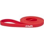 VirtuFit Resistance band - Weerstandsband Pro - Fitness Elastiek - Extra Licht (15 mm) - Rood - Full Body Workout - CrossFit - Thuis Sporten - Yoga & Fitness