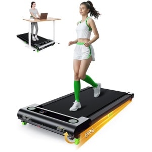 Walking Pad - Loopband - Compacte Loopband - Wandelband - Verstelbare Hellingshoek - Snelheid 0,6-6,4 Km/U - Stil Met 2,5 Pk Motor