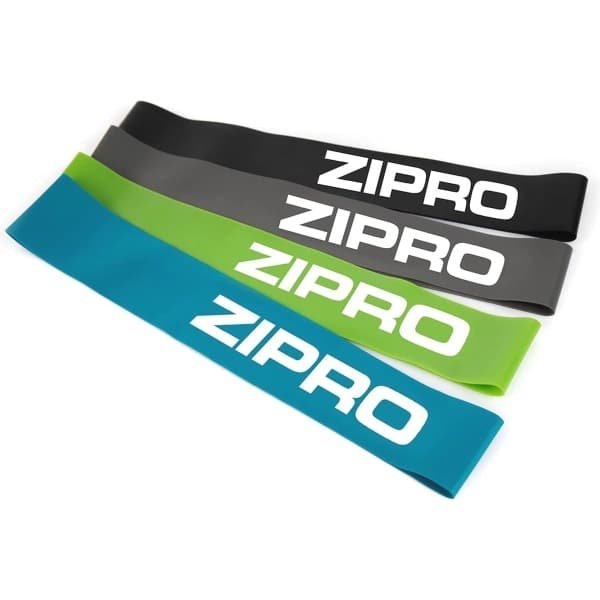 Weerstandsbanden Set van 4 voor Krachttraining, Crosstraining en Yoga