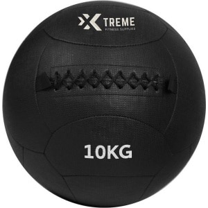 Xtreme Fitness Wall Ball 10kg - Gewicht bal - Medicine bal - Krachtbal - Trainingsbal - Crossfit - muurbal Krachttraining - Functional Training ball - Zwart