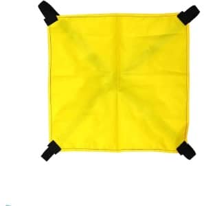 Zeynomax - Elastische stropdas weerstand zwemtrainingsset voor volwassenen en kinderen - Geel 44 cm - Krachttraining - Zwemmen parachute