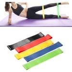 elastieken - Weerstandsbanden set 5 stuk(s) - inclusief opbergtas - Fitness elastieken - springelastiek - elastieken fitness - Trainingsbanden - Krachttraining - Gymnastiek - Home workout gear - Resistance bands - Body & exercise