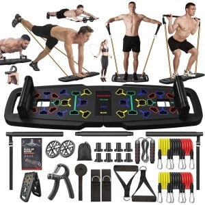 22-in-1 Fitnessapparatuur voor Thuis - Complete Set voor Krachttraining