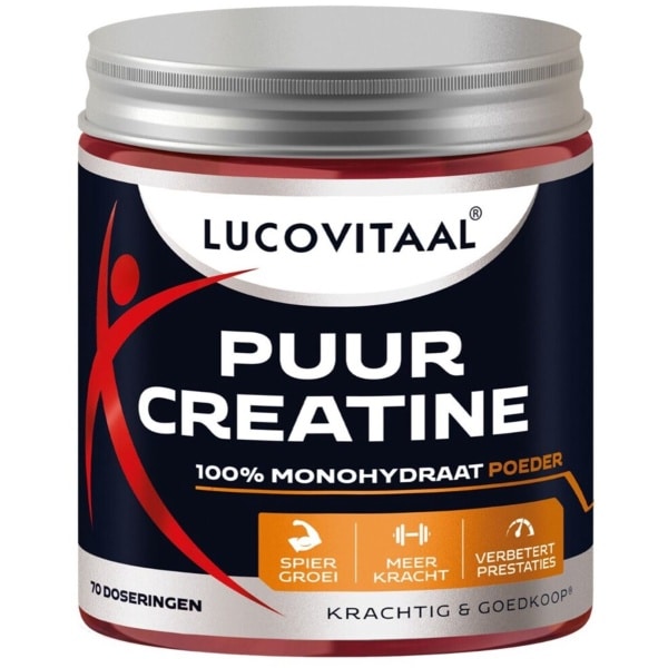 2x Lucovitaal Creatine Monohydraat Poeder Puur 210 gr
