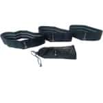 3-delige Weerstandsbanden Set - Hip Bands met Anti-Slip & Draagtas - Fitness, Yoga & Krachttraining - Healthy Sports