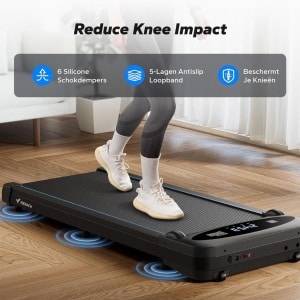 ASsentials® Walking Pad - Wandelband Fitness - Loopband Elektrisch
