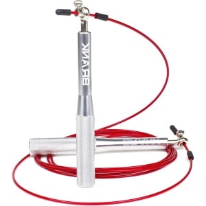 Adjustable Crossfit Skipping Rope | 3 Cables Included | Lightweight Aluminum Speed Cord with Premium Quality Ball Bearings | Bonus Included & 365 Days Warranty