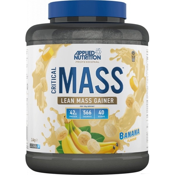 Applied Nutrition Critical Mass Professional (2400g) Banana - Gewichtstoename - Met Creatine