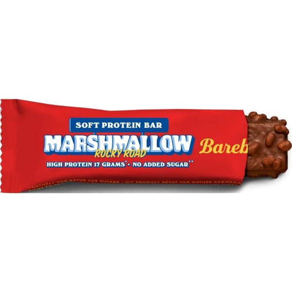 Barebells Soft Bars Eiwitreep - Protein Bars - Marshmellow Rocky Road Proteine Repen - 12 repen (660 gram)