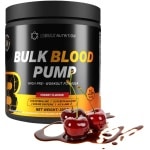 BeBulk Nutrition - Bulk Blood 300g Pre-Workout Pump, Kers, 6g Citrulline, 6g Beta-alanine, 4g AAKG, 400mg caffeine, 500mg Tyrosine - Hoge kwaliteit - Gemaakt in Nederland