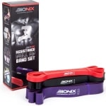 Bionix Pull Up Weerstandsbanden - Dikke Zware Lange Trainingsbanden voor Pull Ups, Crossfit, Powerlifting, Yoga, Stretching - Trainingshulp Krachttraining Fitnessapparatuur voor mannen en vrouwen