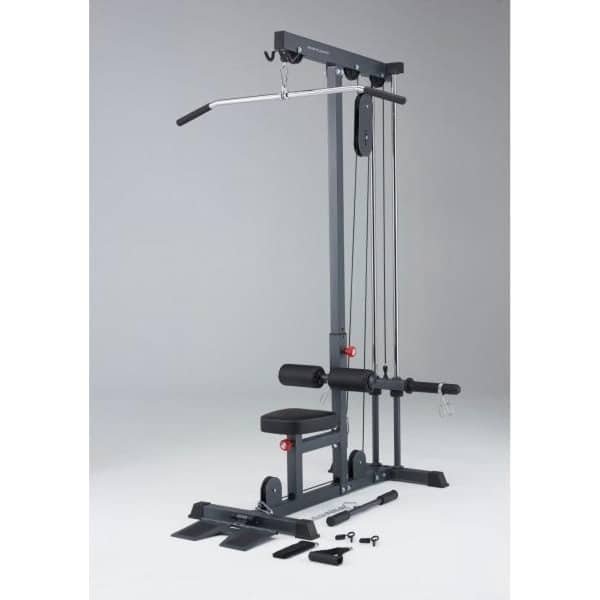 Bodycraft Lat Pull Tower - Compact Kabeltrekstation voor Krachttraining - Tot 120 kg Belastbaar - Geschikt voor 30 & 50 mm Gewichten
