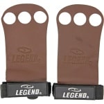 Crossfit & Fitness Handschoenen Heren/Dames Bruin Leer S