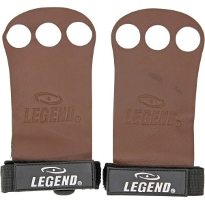 Crossfit & Fitness Handschoenen Heren/Dames Bruin Leer S