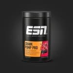 ESN Pro Series Crank Pump - Fresh Cherry - Pre-Workout Supplement met L-Citrulline, Arginine, Glycerol & Vitamines - Energie & Spierpomp - 450g
