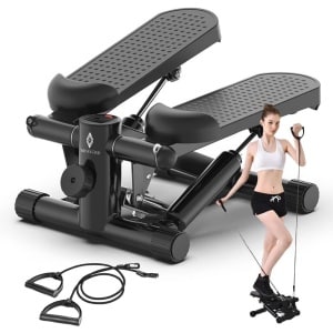 Efficiënte Stepper voor Thuis met LCD-Display - Cardio Fitnessapparaat en Beentrainer