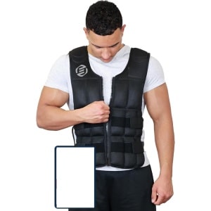 Equivera gewichtsvest - Gewichtsvest 20 kg voor Spieropbouw en Krachttraining | Hardloopvest voor Mannen en Vrouwen | Verstelbaar Fitness Trainingsvest