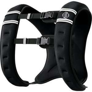 Equivera gewichtsvest - Gewichtsvest 8 kg - Verstelbaar voor Krachttraining - Unisex - Oxford Stof, Metaal Zand - Zwart - 40 x 35 cm