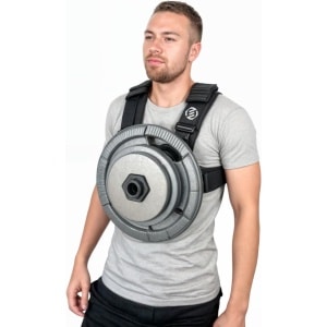 Equivera gewichtsvest - Gewichtsvest voor Gewichtsschijven 50 mm - Verstelbaar Trainingsvest voor Calisthenics, Krachttraining, Crossfit en Gym - Hoge Kwaliteit - Voor Mannen en Vrouwen