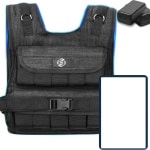 Equivera gewichtsvest - Verstelbaar Gewichtsvest 20 kg - Compact en Stabiel voor Spieropbouw en Krachttraining - Hardloopvest voor Mannen en Vrouwen - Fitness- en Trainingsvest