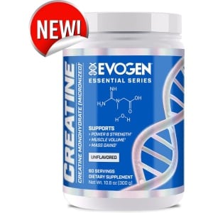Evogen Nutrition - Creatine Monohydrate 60 portiess - Spieropbouw - Sportsupplement