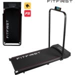 FitFirst® Jogger - Loopband met ingebouwde Speakers en App - Inklapbaar en verrijdbaar - Met afstandsbediening - Display met Trainingsinformatie - Telefoonhouder - Bluetooth - Hometrainer Fitness - Ideaal voor onder bureau
