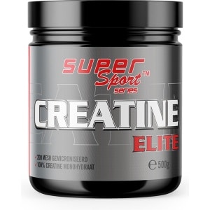 Fit&Shape CREATINE MONOHYDRAAT -500 gram/met maatschep (100doseringen) 100% pure creatine monohydraat poeder (200mesh) -bevat geen toevoegingen-neutraal van smaak (inclusief maatschep)