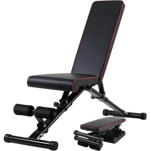Fitnessbank - Halterbank verstelbaar- Bank inklarbaar - Voor krachttraining - Opvouwbaar
