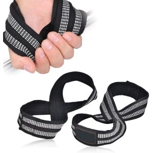 Gewichtheffen Riemen - Powerlifting Polsband - Pull-ups Polsband voor Dumbbells Training - Thuis Gym - Crossfit Fitness - Mannen & Vrouwen 1 Paar