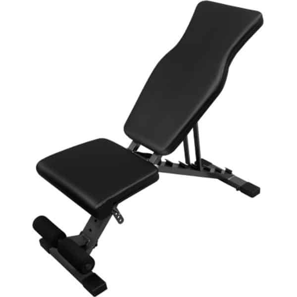 Halterbank voor full body workout, verstelbare sit-up stoel voor krachttraining, multifunctionele opvouwbare schuine/aflopende bank