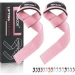 Hefbanden voor krachttraining voor dames - Neopreen, antislip en verstelbare polsbanden voor gewichtheffen