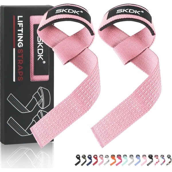 Hefbanden voor krachttraining voor dames - Neopreen, antislip en verstelbare polsbanden voor gewichtheffen