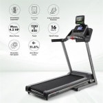 Infinity Track 2.0 loopband 5 PK BT Kinomap-app LCD grijs