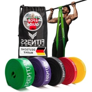 Innovatieve weerstandsbandenset - Weerstandsbanden voor krachttraining en home gym pull-up.
