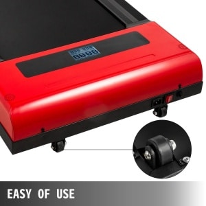 - Loopband - Hardloopband - Rood - 141 x 55 x 98cm - 500W - 1/6kmh - 100KG