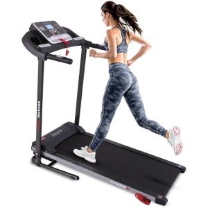 Loopband - Treadmill - Hardloopband - Fitnessapparaat - Inklapbare Loopband Zwart - LCD Display - 4 Verstelbare Hellingshoeken