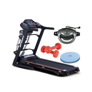 Loopband fitness - inklapbaar - met hartslag functie - 15 graden hellingshoek