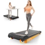 Loopmat loopband voor thuis - Thuiskantoor loopbanden Onder bureau Bureau loopmat Stille draagbare compacte loopmat Kleine mini loopband LED-display Afstandsbediening loopband met een draagvermogen van