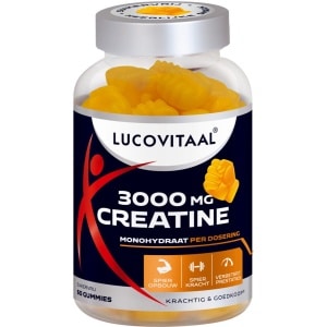 Lucovitaal Creatine 3000mg Gummies - 60 stuks