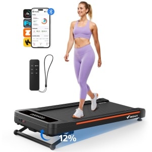 MERACH Elektrische loopband - 3.5HP - Snelheid 1~6.5 km/h - 12% Verheffing - LED-scherm - APP Verbonden - Afstandsbediening - Maximaal gewicht 150 kg